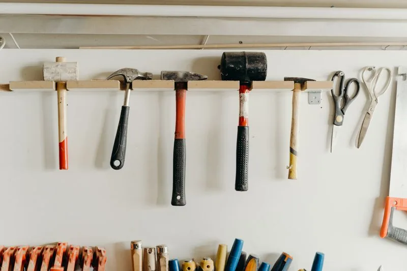 Professional repair tools ready for the job