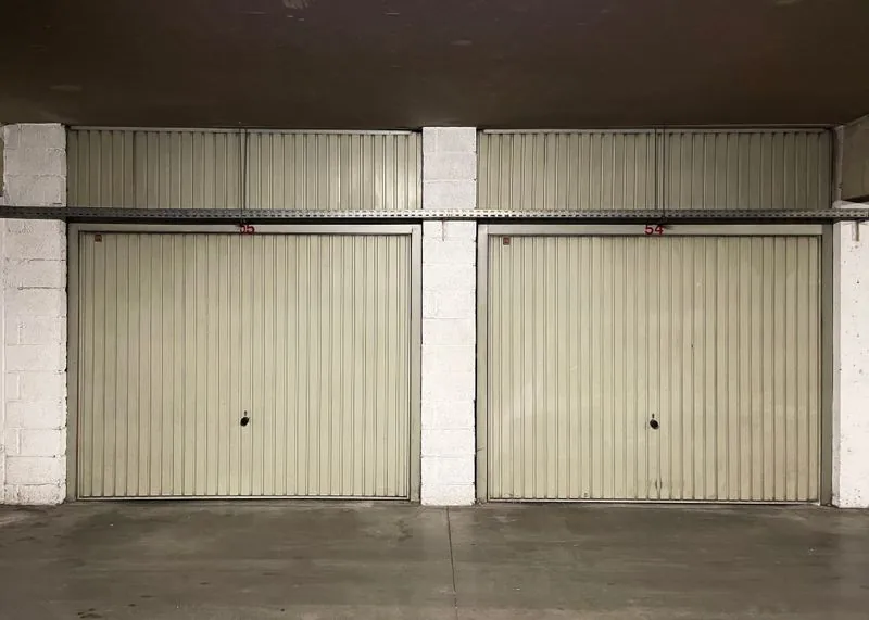 Garage doors after a completed safety check