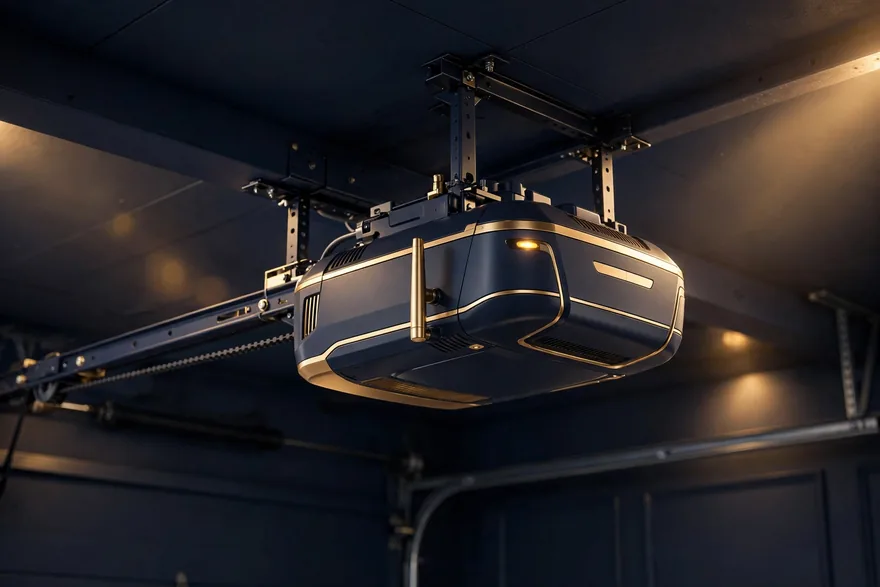 Garage door opener motor unit